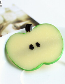 红苹果头饰/胸针