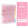 【A4淡彩柔光】粉色