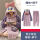 紫色唐老鸭睡袍套装