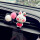 粉白气球眨眼草莓兔香薰夹