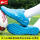 0305蓝色碎钉系鞋带款 鎹足球袜