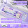 白紫潘多拉无线键鼠套装送桌垫+