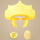 黄皇冠帽+洗头刷