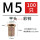 M5*13 (平头/彩锌/100个)