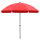红色3.4米三层伞架双层银胶涂层