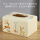 方形陶瓷鹿纸巾盒