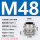 M48*1.5线径25-33安装开孔48毫