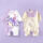 长袖2件装(英文兔+紫色小龙女)