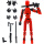 拼装机器人偶(黑红)带3手型4