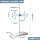不锈钢滴定台+滴定夹铝制双侧