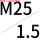 R-M25*1.5P