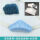 蓝色鼻罩+5片水洗棉+20片活性炭棉