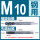 M10*1.5螺旋/先端留言
