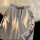 灰色排扣针织短裤K1024