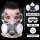 硅胶防尘面具+防雾大眼罩+收藏送滤棉10片