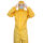 黄色增强型化学防护服偏大一码