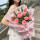 【甜甜蜜蜜】11朵粉玫瑰花束