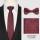 【三件套】6cm拉链领带+平直领结