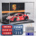 保时捷911RSR-红+背景展示盒