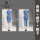 蓝色【西装+裙子+裤子】