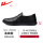 黑色防滑防水鞋(一脚蹬车缝线款)