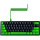 黑色键盘，绿色升级套装
