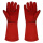 40cm红色牛皮手套