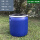 蓝色150L塑料桶全套（级） 【带盖和铁箍】