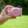 G7X3粉色硅胶套带镜头保护盖款+送钢化膜