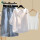 白衬衫+半身裙【套装】