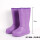紫色高筒加绒 加厚EVA材质