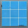 九宫格天蓝色瓷砖（免填缝）