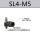 SL4-M5插4管M5螺纹 优质款