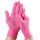 10双-进口尼龙点胶手套粉色