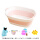 粉色15斤盆+洗猫袋+水勺