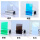 定制尺寸或厚度(颜色)透明 湖蓝