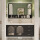 橡木101-120黑色/储物镜柜