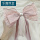 珍珠网纱织带流苏顶夹粉色 F1057