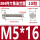 M5*16(10只)