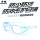 齐佑LD601蓝框眼镜+送盒布