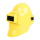 黄色焊工防护面罩+【2黑2白玻璃片】