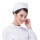 白色厚款护士帽