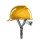 黄色电工安全帽