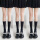【中筒袜】3双黑色