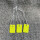 PVC黄色弹力绳2X3吊牌=100套