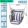 【蓝白色】坐垫+靠枕+绑绳+S钩