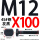 M12X100【45#钢T型】