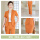 橙色西装+半身裙+裤子