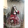 【全套】红圣诞(裙+发饰+撑裙+罩纱+飞机盒)