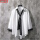 【高质量+送领带】织带衬衫白色